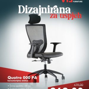 Quatro 000 PA kancelarijska stolica