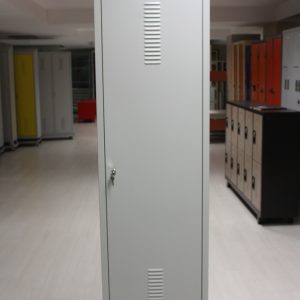 Metalni garderobni ormar sa 1 vratima